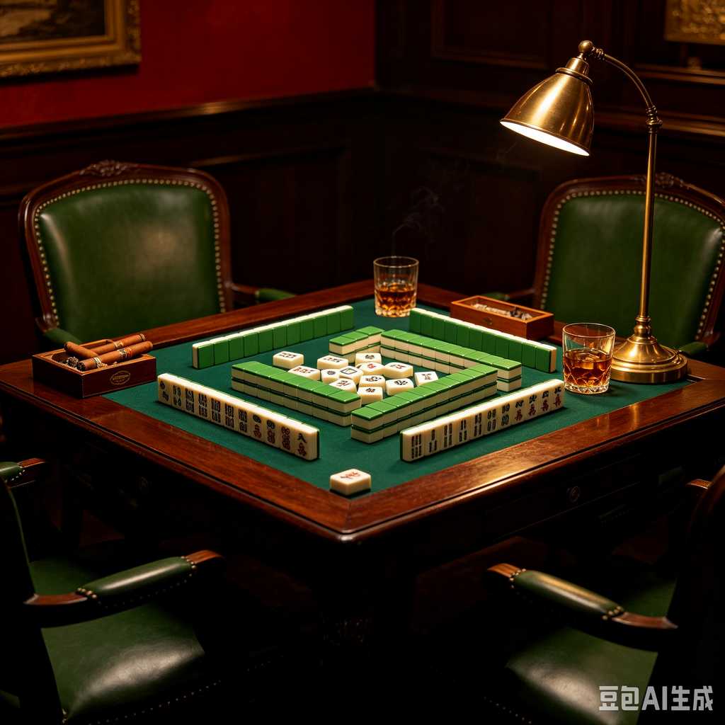 mini travel mahjong set lightweight