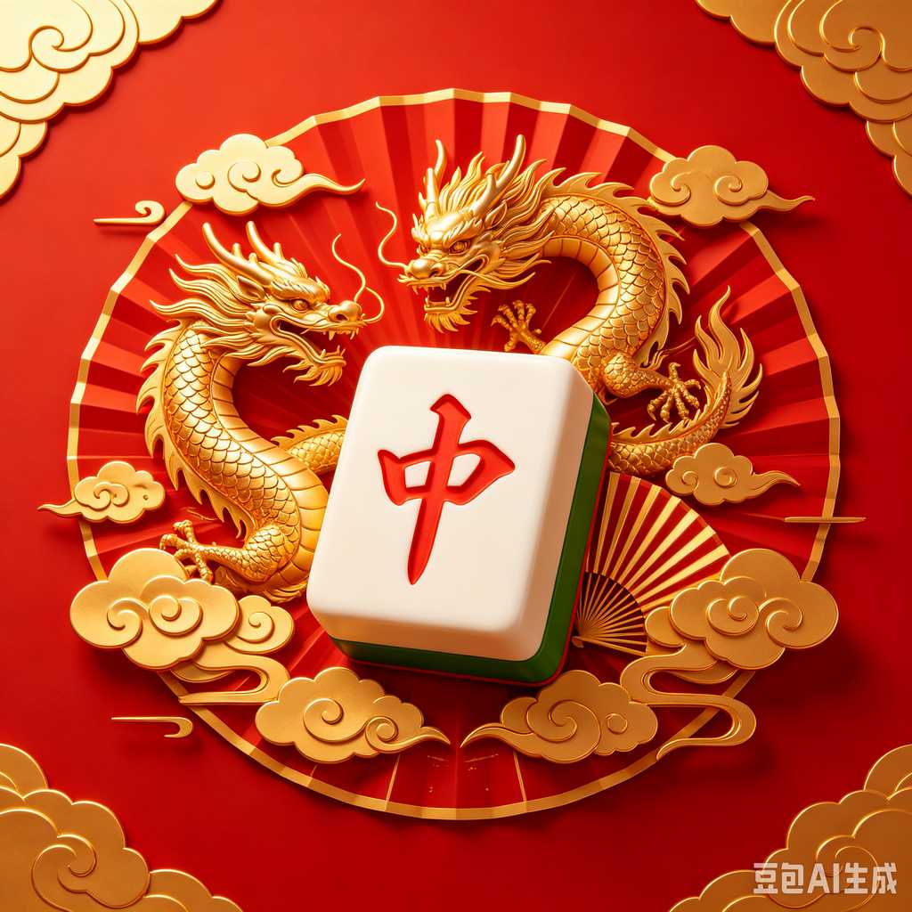 asian classic board game mahjong
