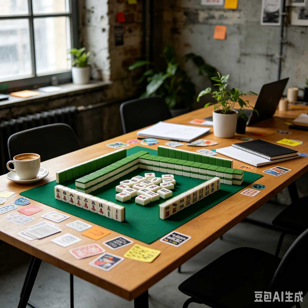 premium compact mahjong set