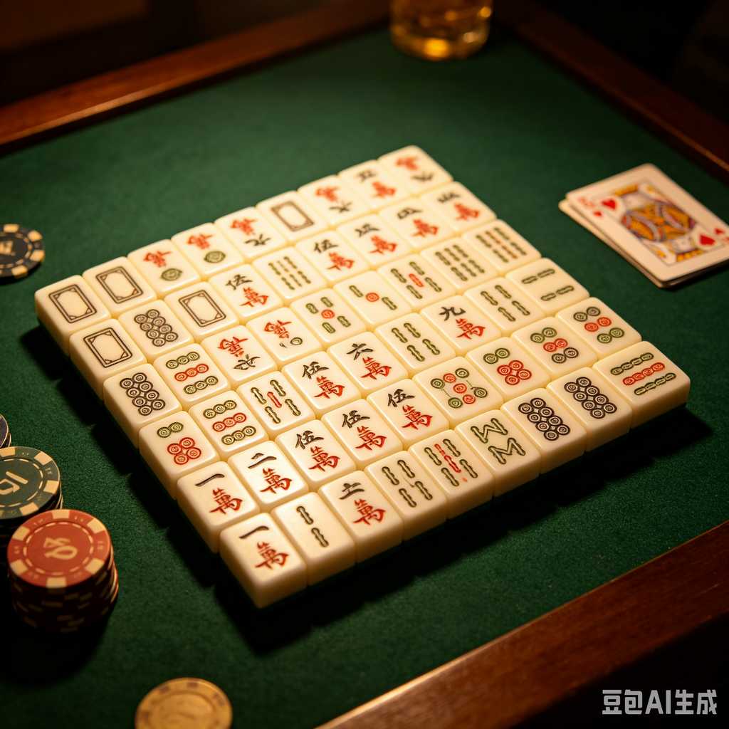 ornamental mahjong tiles