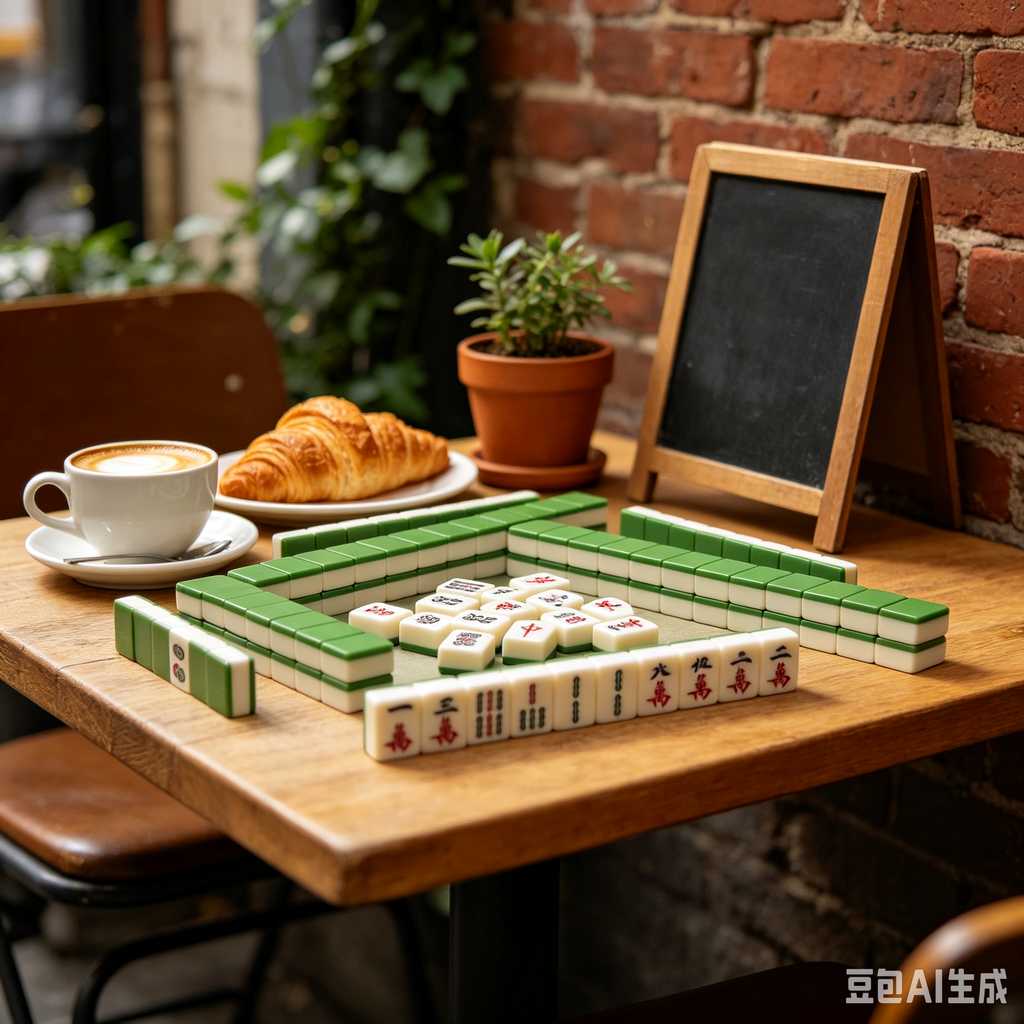 tiny mahjong set for backpack